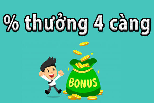 Lô 4 càng ăn tiền bao nhiêu
